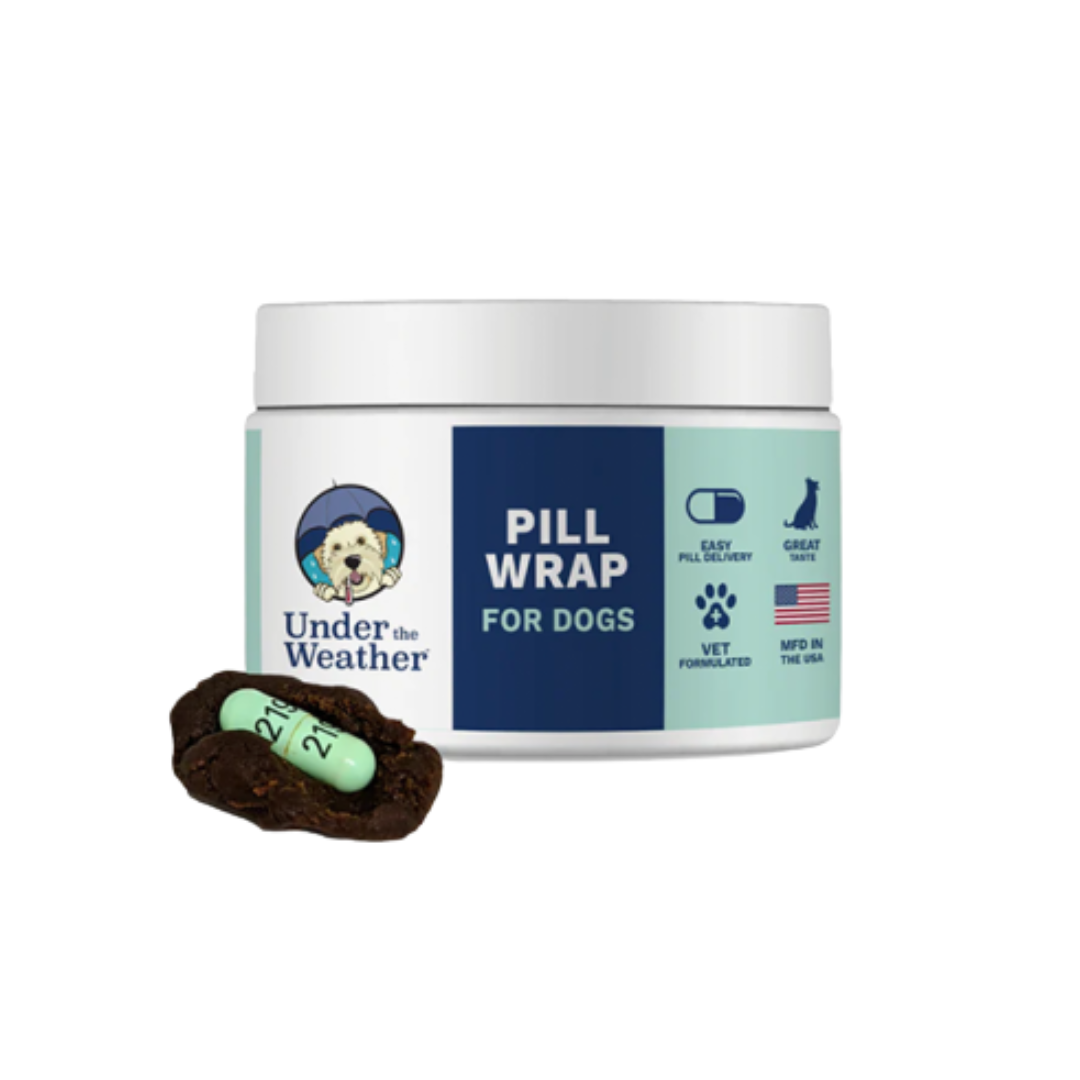 Under the Weather Dog Treats - Chicken Liver Flavor Pill Wrap