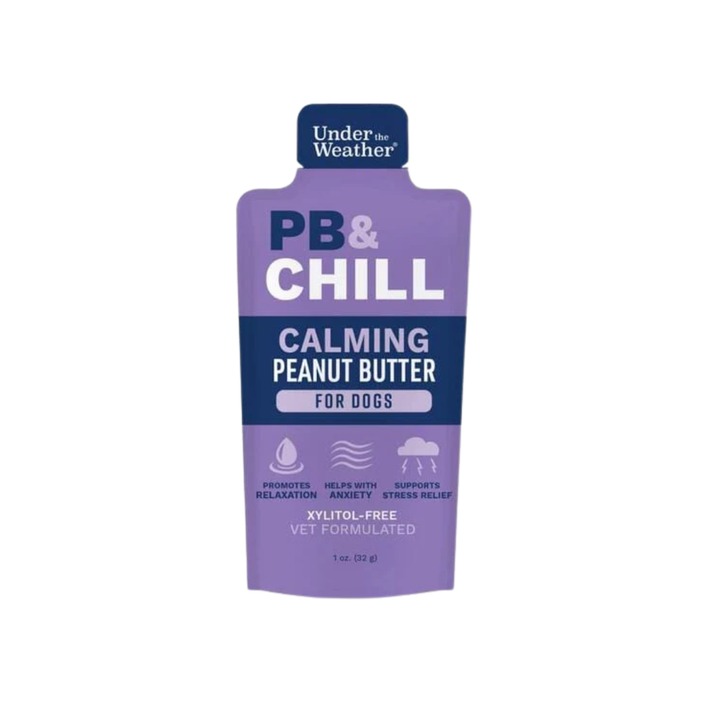 Under the Weather Dog Treats - PB & Chill Calming Peanut Butter