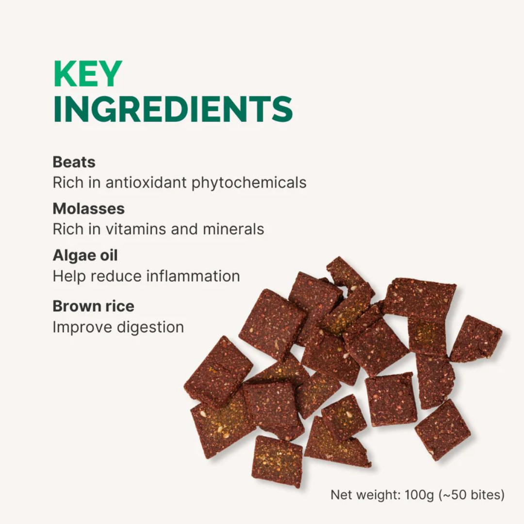 VIVUS Vegan Dog Treats - Smokey Maple Bacun Bites