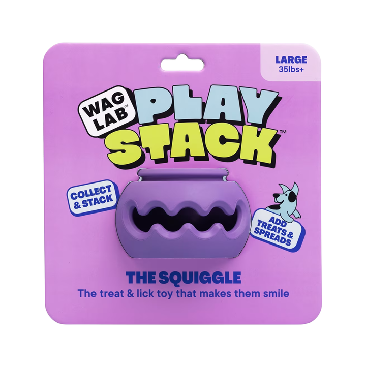 WAGLAB Dog Toys - PlayStack The Squiggle