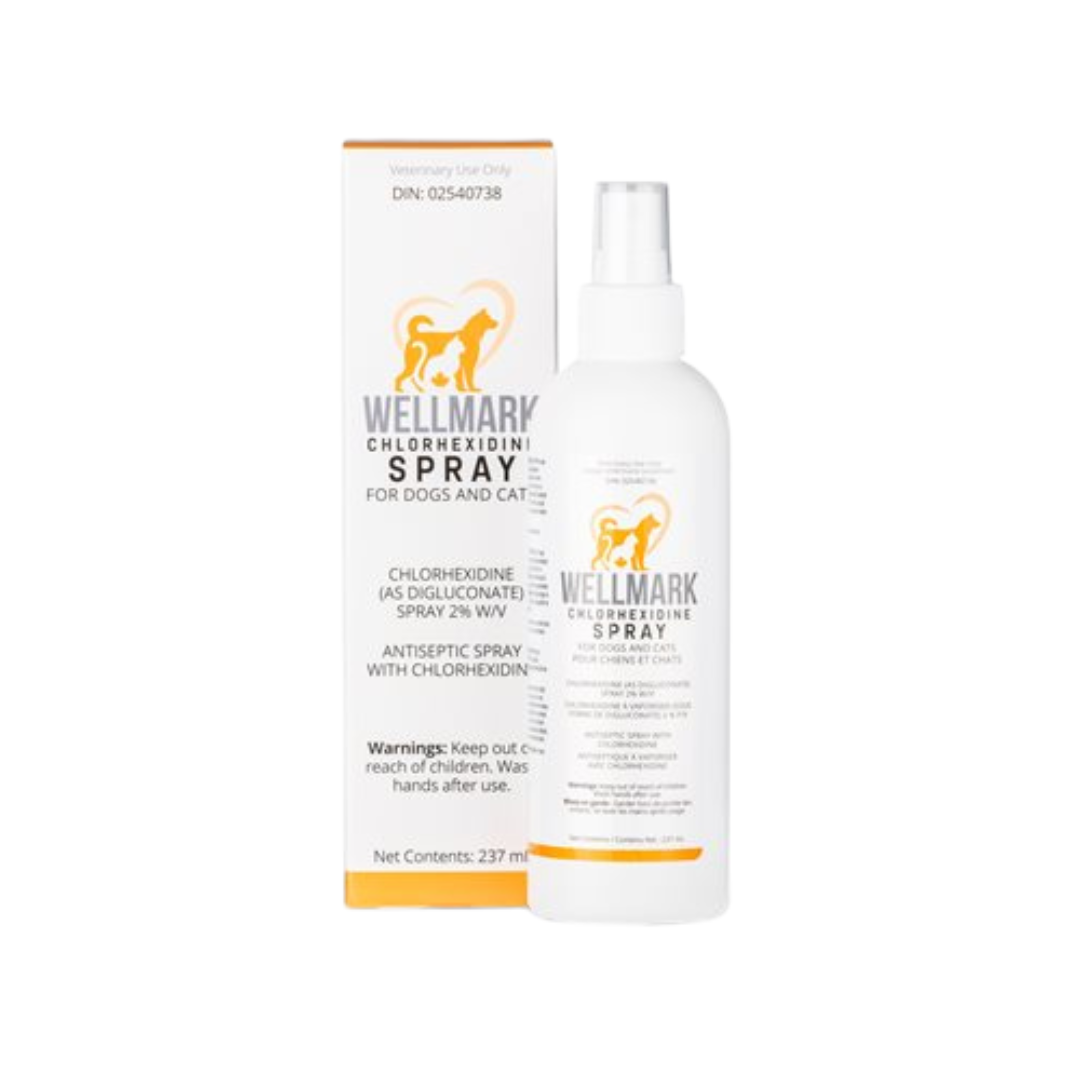 Wellmark Dog & Cat Remedies - Chlorhexidine Spray