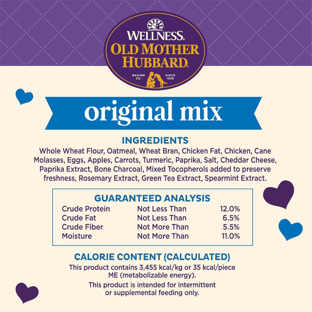 Wellness Dog Treats - Old Mother Hubbard Classic Original Mix Biscuits