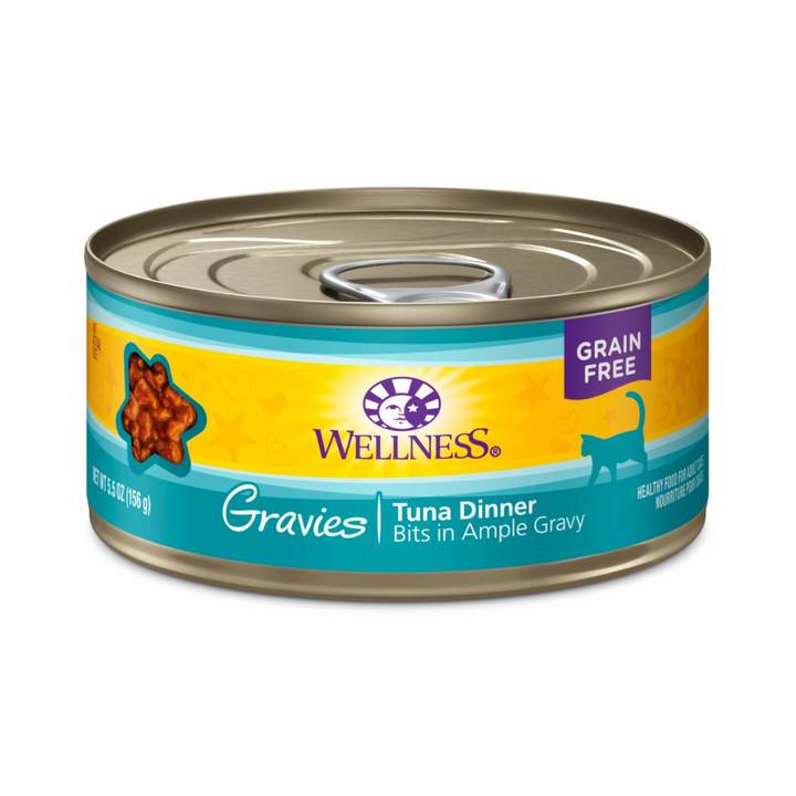 Wellness Wet Cat Food - Complete Health Gravies Tuna Canned