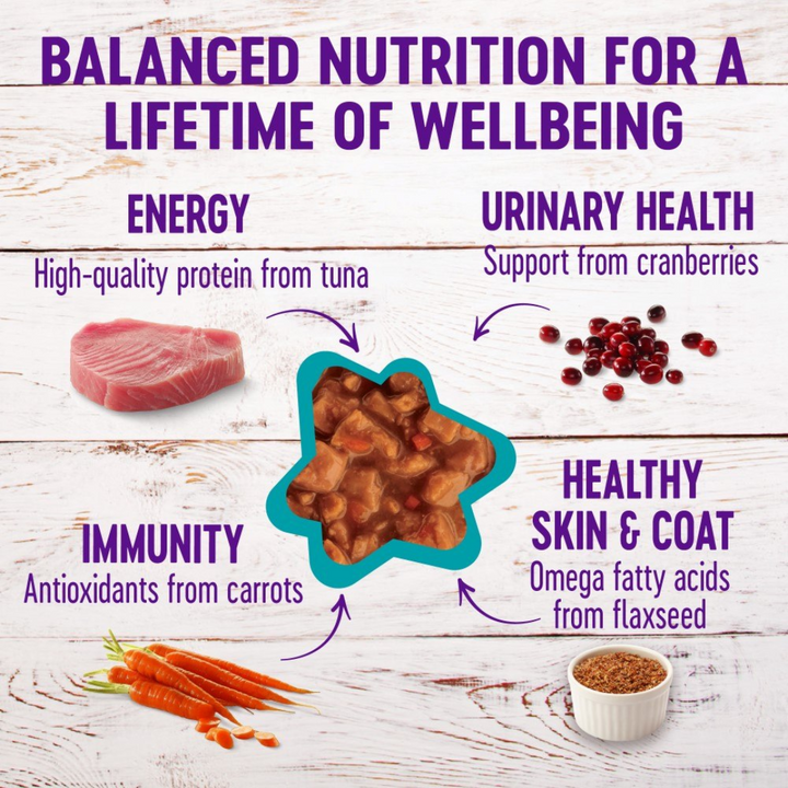 Wellness Wet Cat Food - Complete Health Gravies Tuna Canned