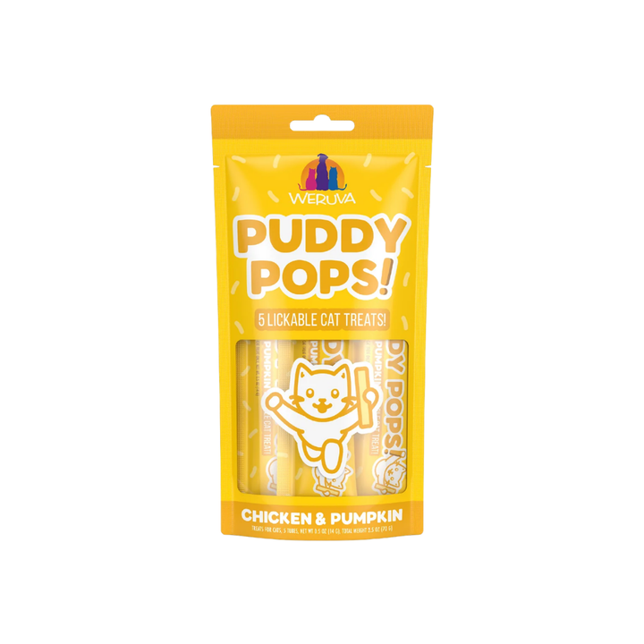Weruva Cat Treats - Puddy Pops Chicken & Pumpkin