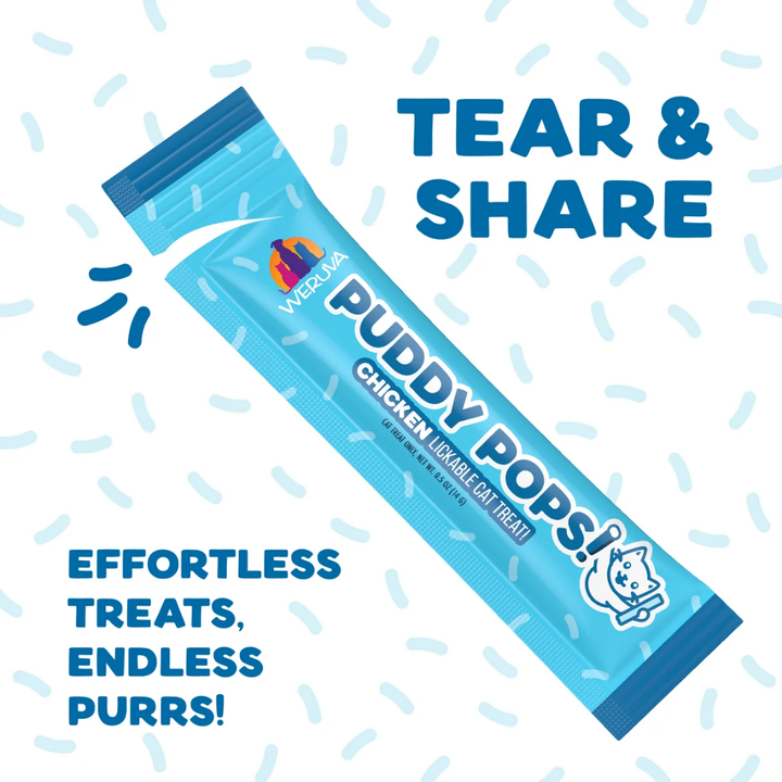 Weruva Cat Treats - Puddy Pops Chicken