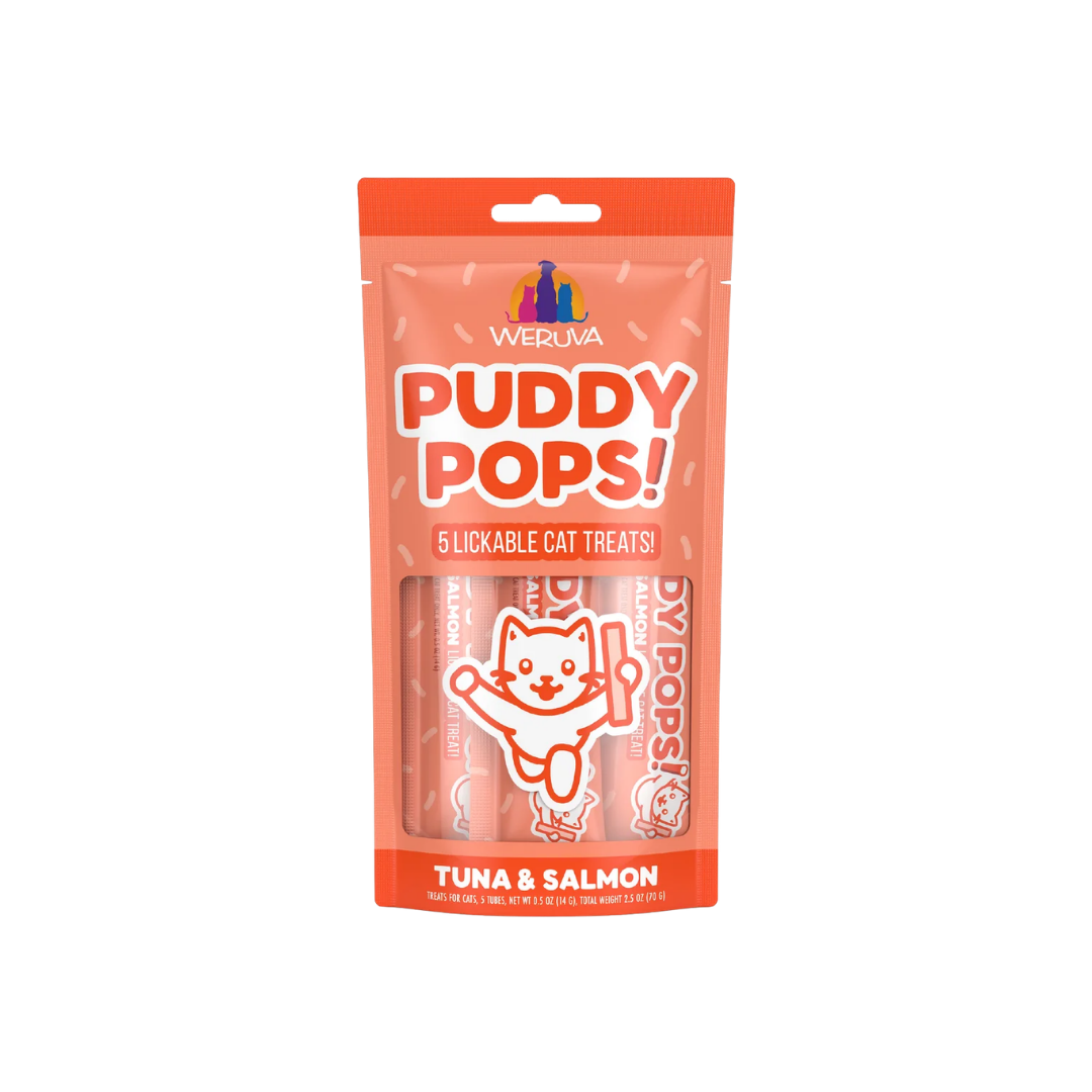 Weruva Cat Treats - Puddy Pops Tuna & Salmon
