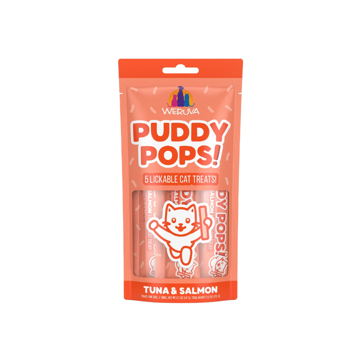 Weruva Cat Treats - Puddy Pops Tuna & Salmon