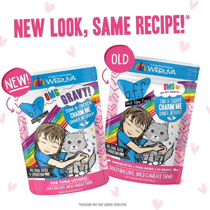 Weruva Wet Cat Food - BFF OMG Gravy  Rainbow À Gogo Variety Pack 