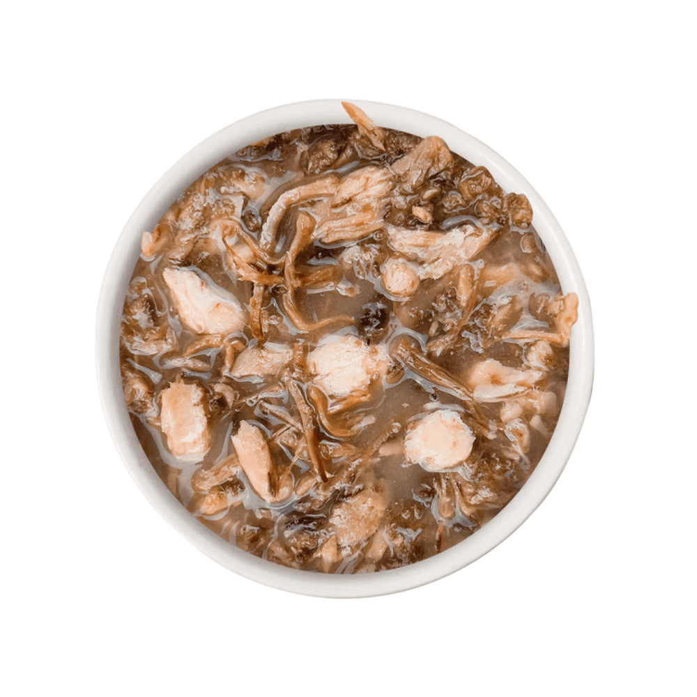 Weruva Wet Cat Food - Cats in the Kitchen 1 If By Land, 2 If By Sea Tuna, Beef & Salmon in Gravy Pouch 