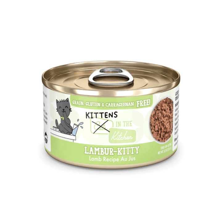Weruva Wet Cat Food - Cats in the Kitchen Kitten Lambur-kitty Lamb Recipe Au Jus Canned 