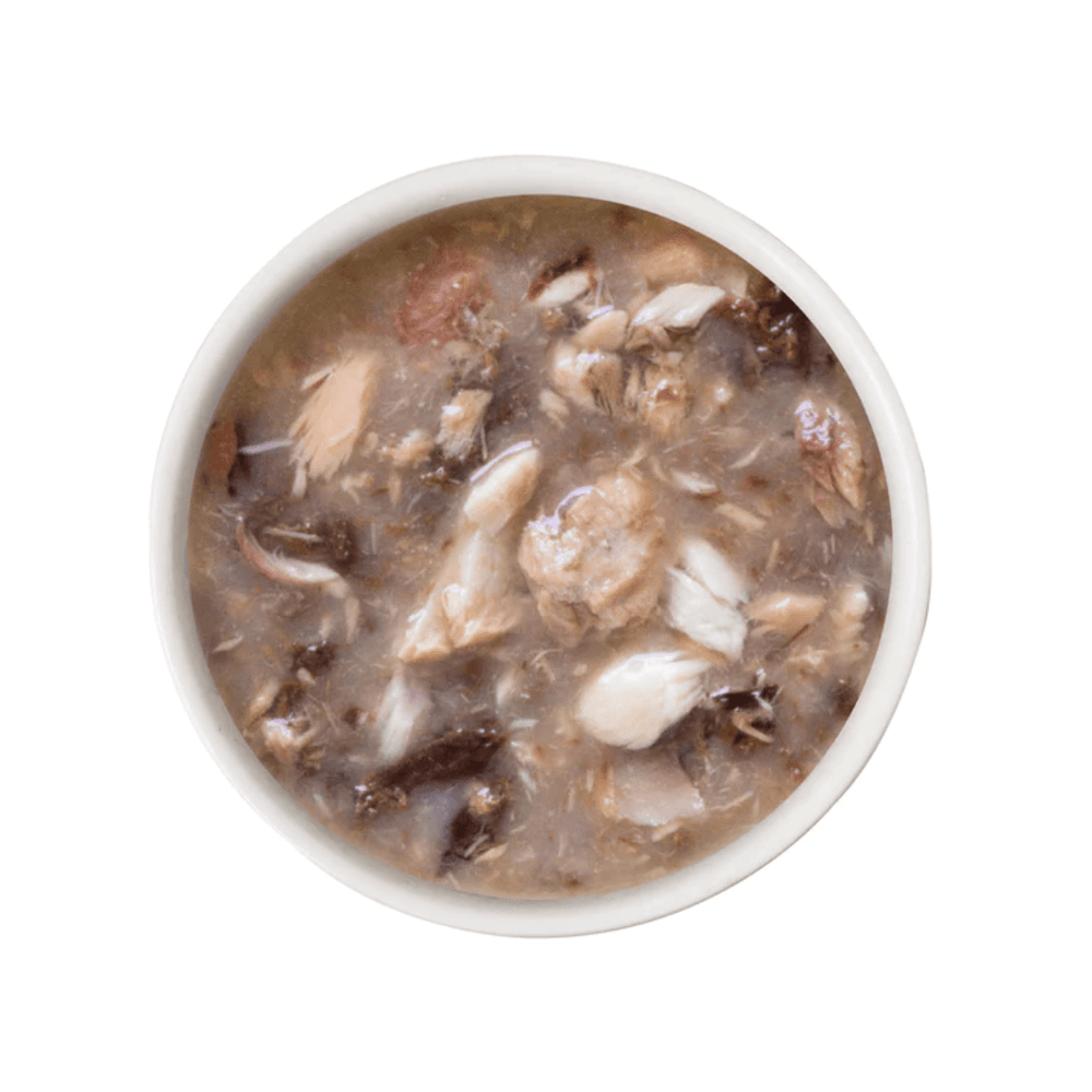 Weruva Wet Cat Food - Cats in the Kitchen  Mack, Jack and Sam Salmon, Mackerel & Skipjack Tuna in Gravy Pouch 