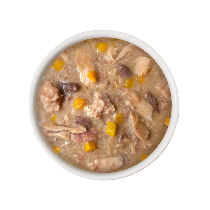 Weruva Wet Cat Food - Senior 11+ Chicken & Tuna Minced in Gravy Canned