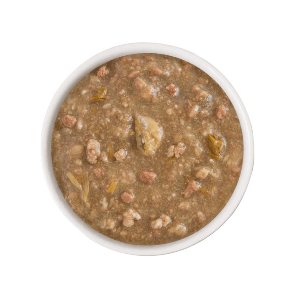 Weruva Wet Cat Food - Stew! Simmer Down Turkey, Chicken & Salmon in Gravy Pouch 