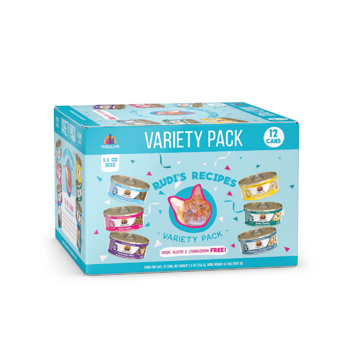 Weruva Wet Cat Food - Weruva Classic Cat Rudi's Recipes Variety Pack