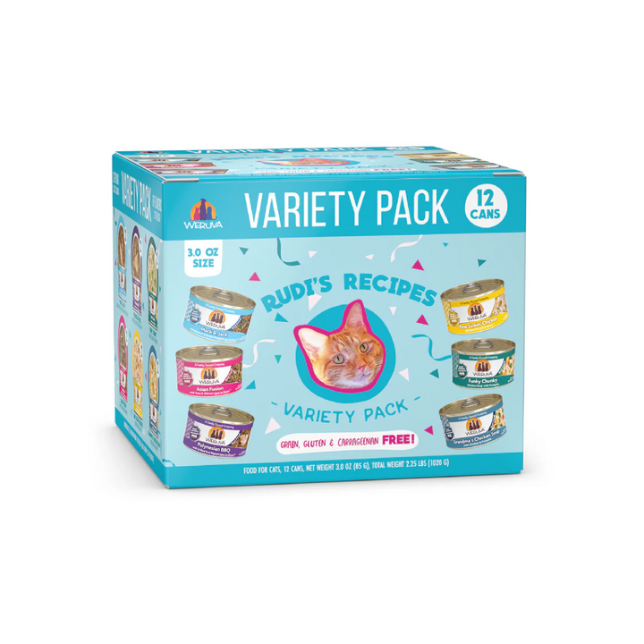 Weruva Wet Cat Food - Weruva Classic Cat Rudi's Recipes Variety Pack