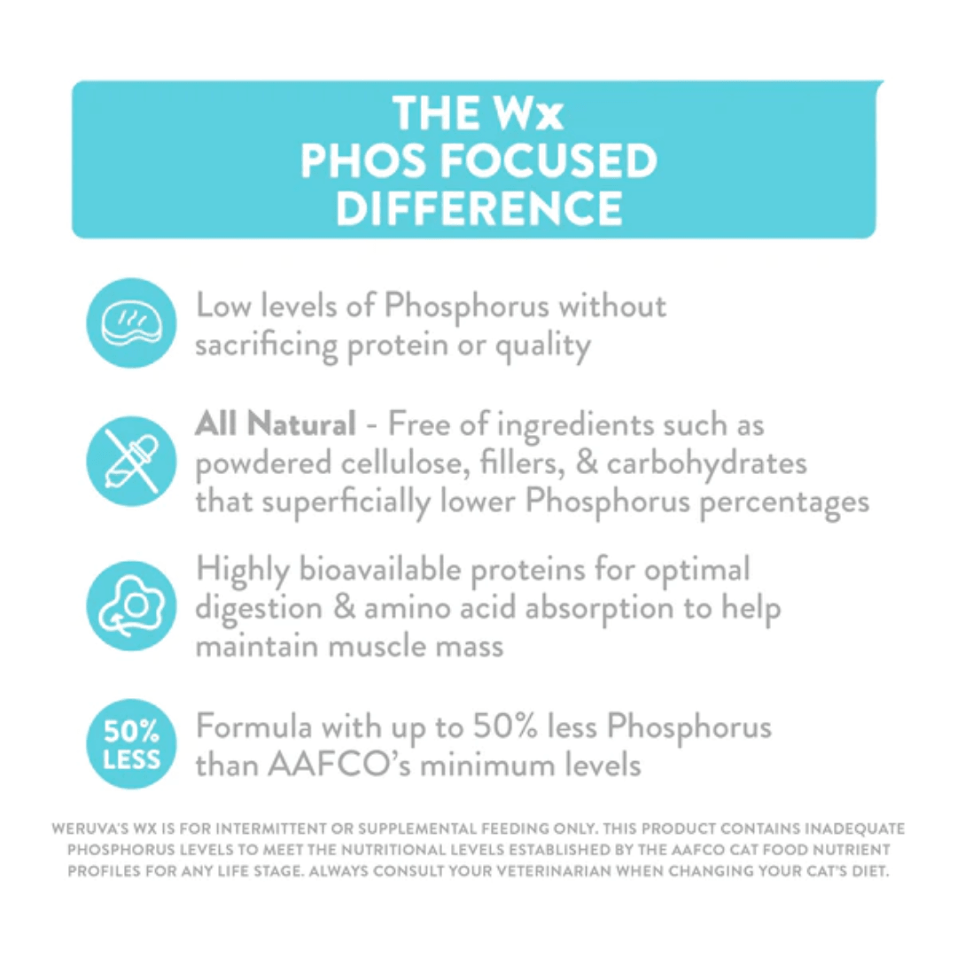 Weruva Wet Cat Food - Wx Phos Focused Tilapia & Chicken Formula Tilapia & Chicken in a Hydrating Puree Canned 