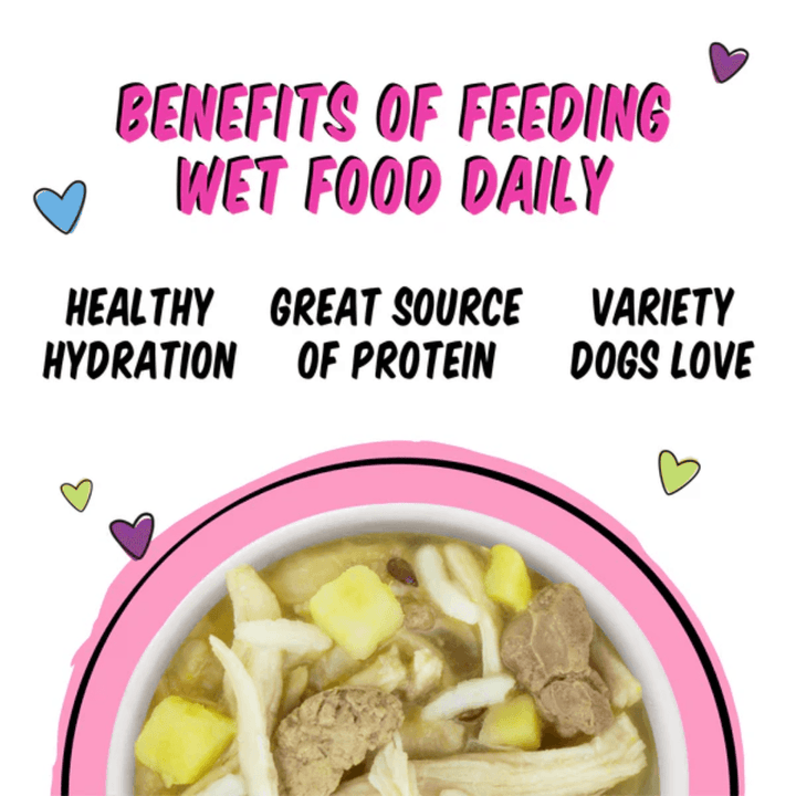 Weruva Wet Dog Food - BFF Fun Size Meals Wanna Be Withya Chicken Breast, Rice and Chicken Liver Cup 