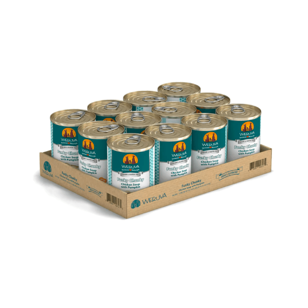 Weruva Wet Dog Food - Classics Funky Chunky Chicken Soup with Pumpkin Canned 
