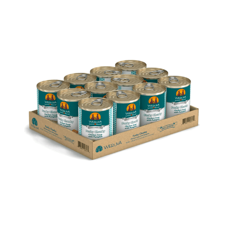 Weruva Wet Dog Food - Classics Funky Chunky Chicken Soup with Pumpkin Canned 