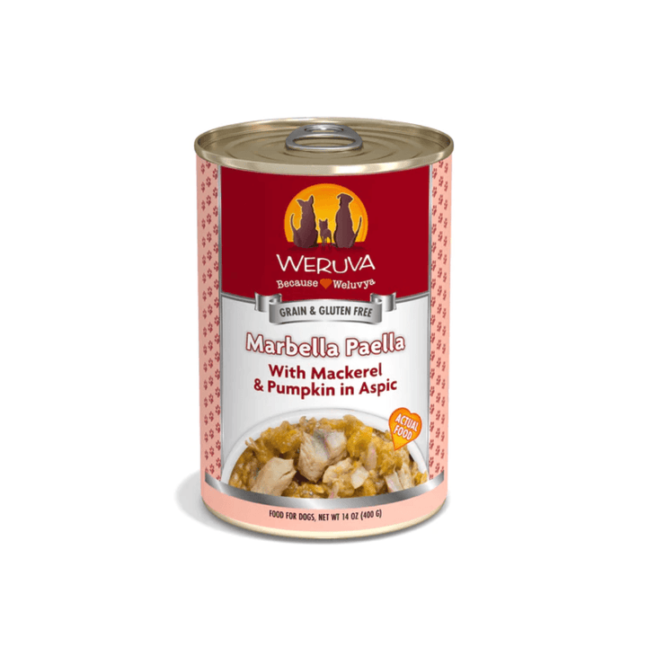 Weruva Wet Dog Food - Marbella Paella with Mackerel & Pumpkin in Aspic Canned 