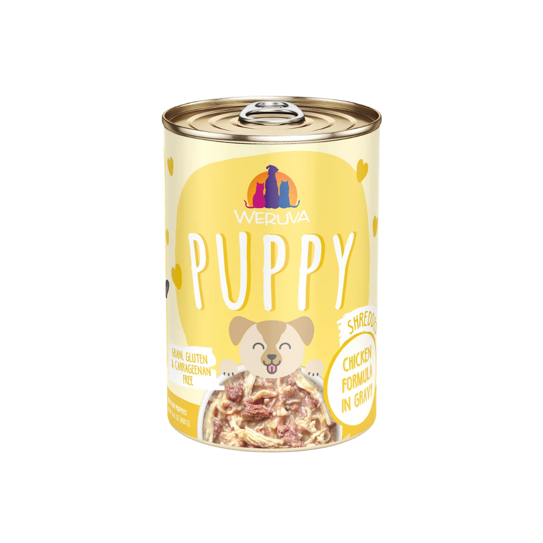 Weruva Wet Dog Food - Puppy Chicken Formula in Gravy Canned