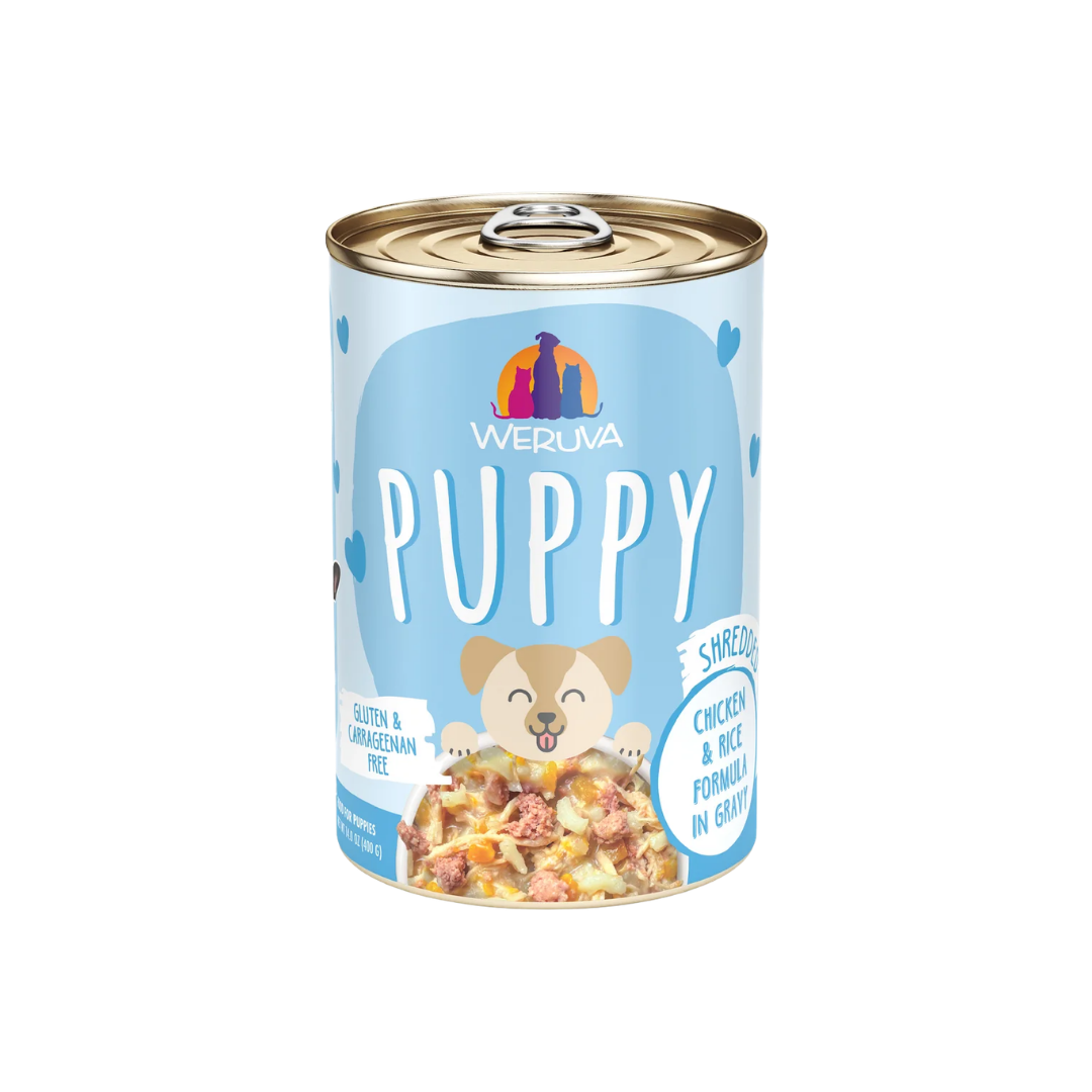 Weruva Wet Dog Food - Puppy Chicken & Rice Formula in Gravy Canned