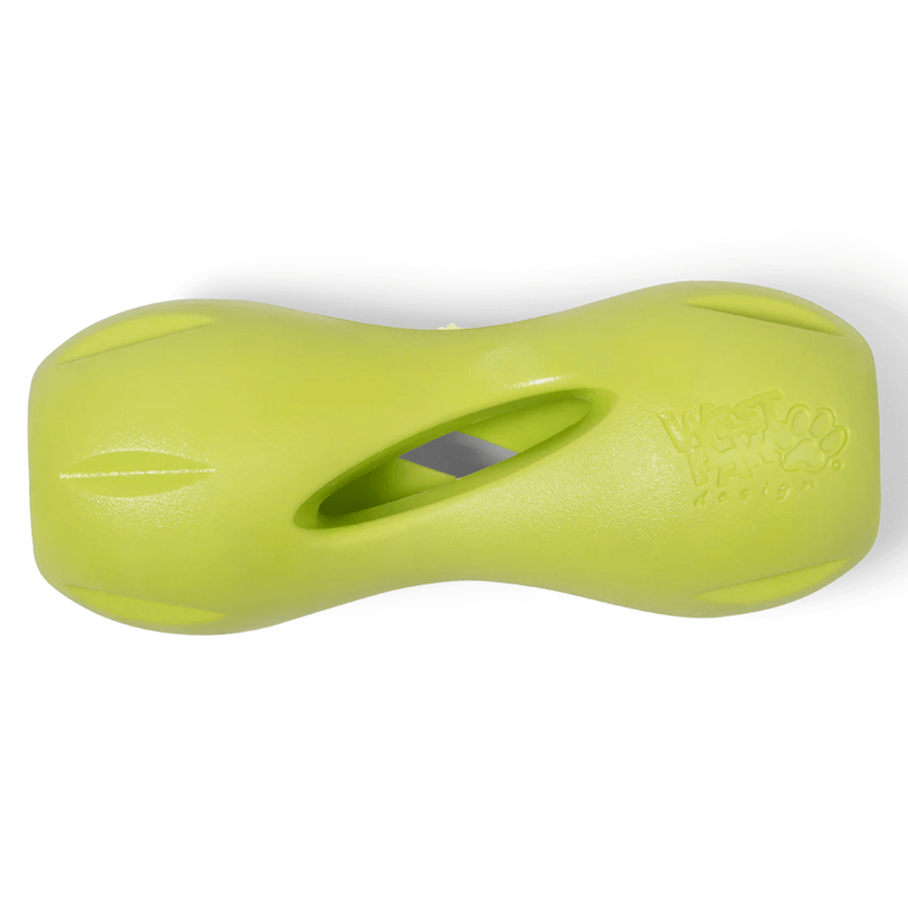 West Paw Dog Toys - Qwizl Puzzle Toy Built For Tough Chewers 