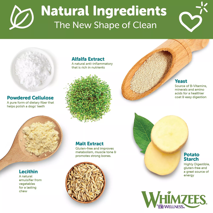 Whimzees Dog Treats - Alligator Dental Chew