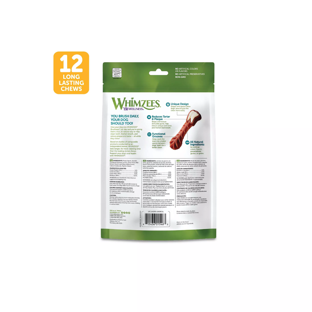 Whimzees Dog Treats - Alligator Dental Chew