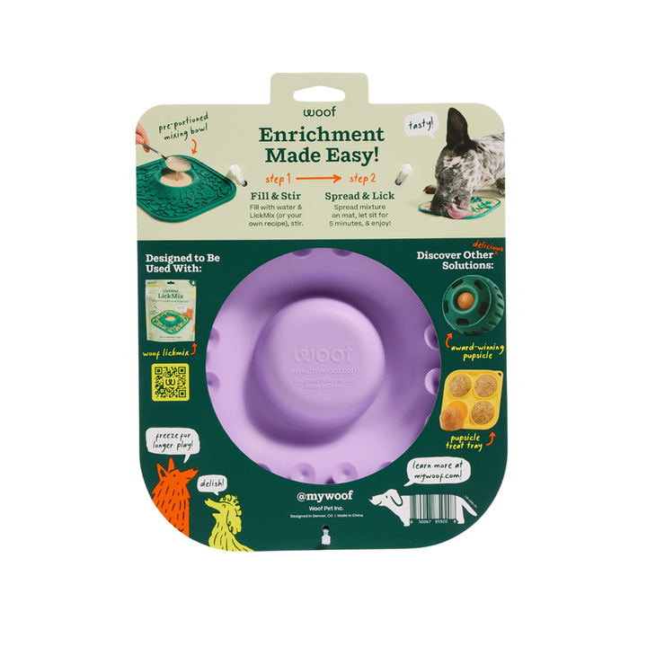 Woof Dog Feeders - Lick Mat