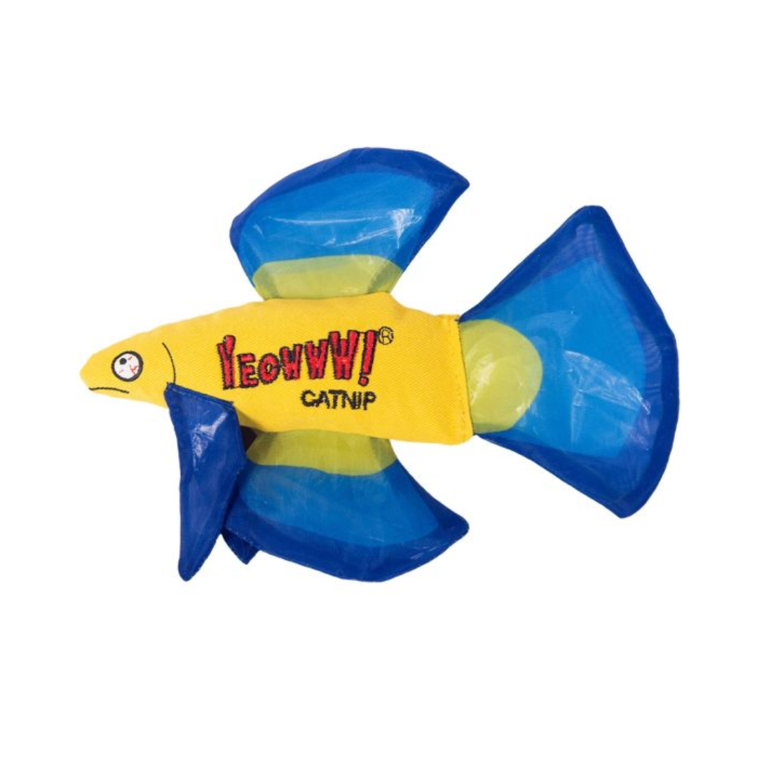 Yeowww! Cat Toys - Catnip Betta Fish