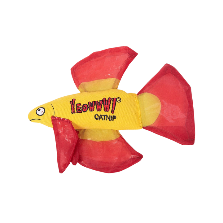 Yeowww! Cat Toys - Catnip Betta Fish