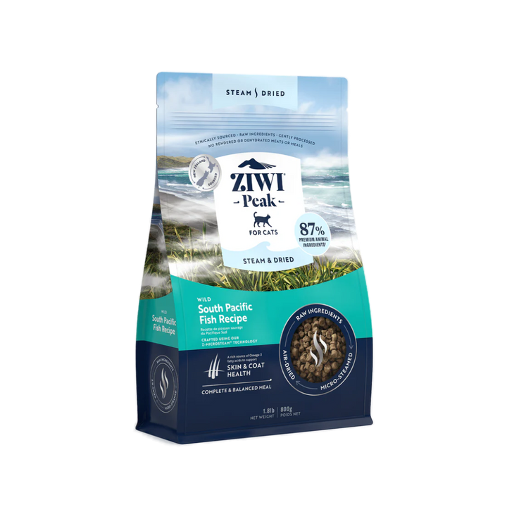 ZIWI Peak Steam-Dried Cat Food - Wild South Pacific Fish Recipe