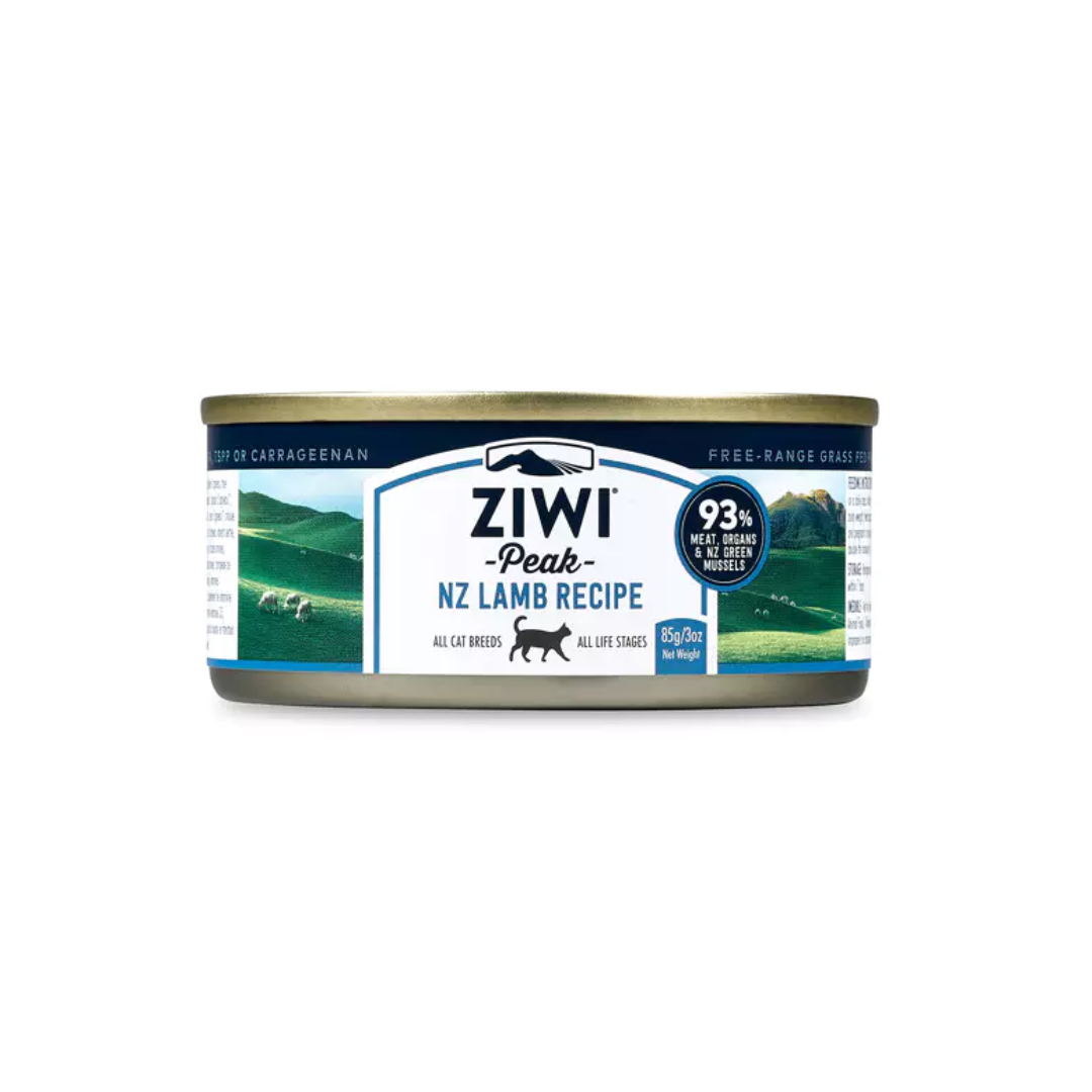 ZIWI Peak Wet Cat Food - New Zealand Lamb Recipe Canned