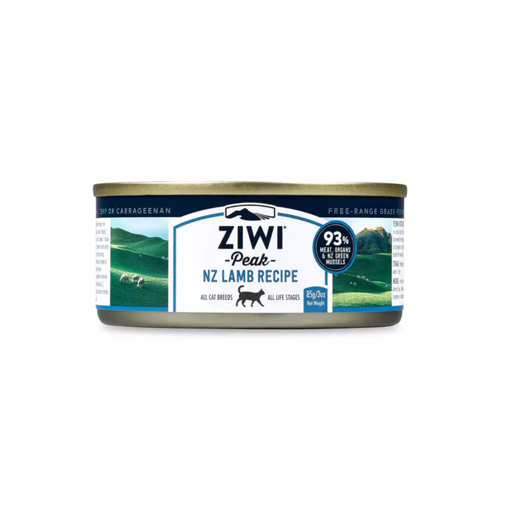 ZIWI Peak Wet Cat Food - New Zealand Lamb Recipe Canned