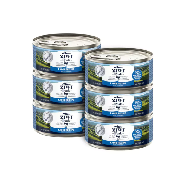 ZIWI Peak Wet Cat Food - New Zealand Lamb Recipe Canned
