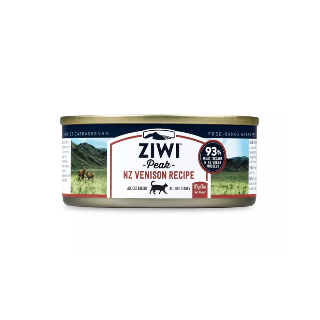 ZIWI Peak Wet Cat Food - New Zealand Venison Canned