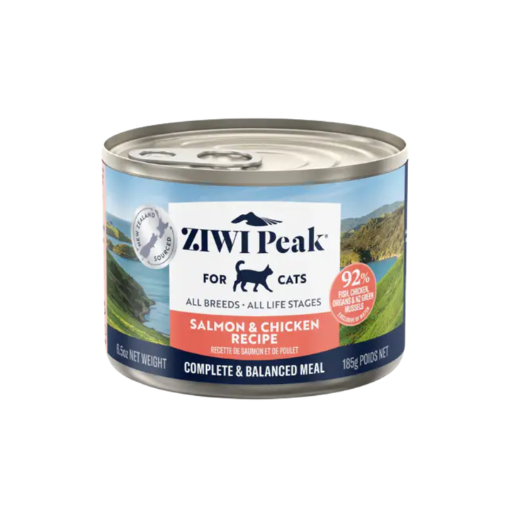ZIWI Peak Wet Cat Food - Salmon & Chicken Recipe Canned