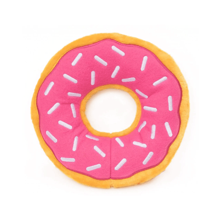 Zippy Paws Dog Toys - Jumbo Donutz – Strawberry 