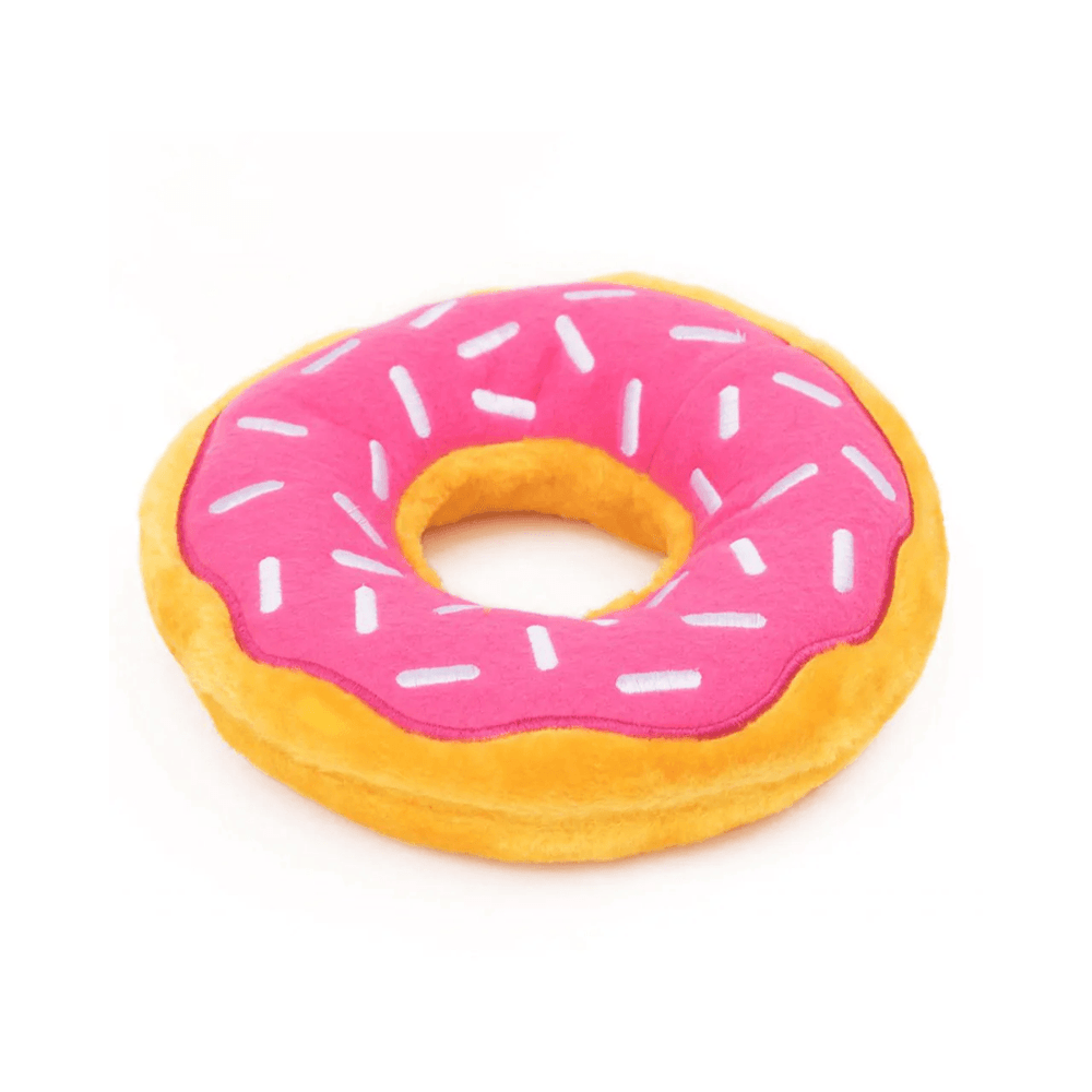 Zippy Paws Dog Toys - Jumbo Donutz – Strawberry 