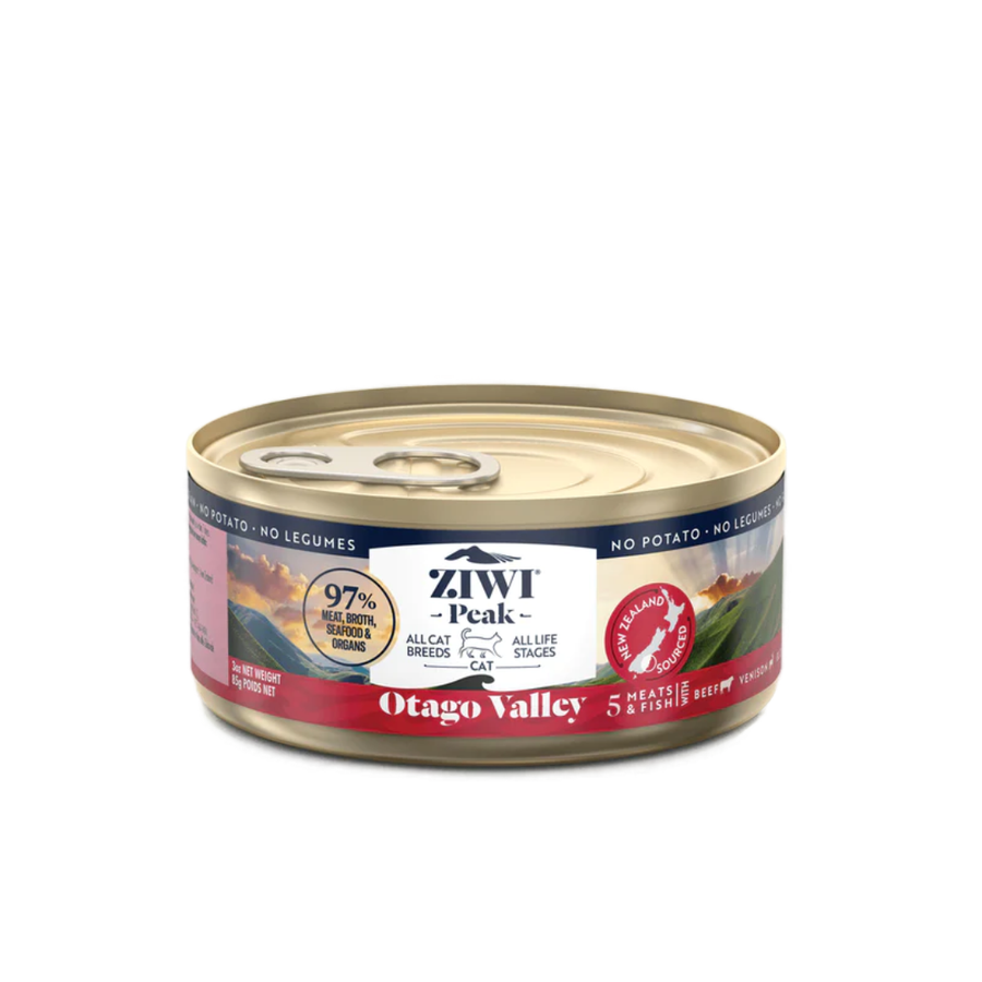 ZIWI Peak Wet Cat Food - Otago Valley Recipe Canned 