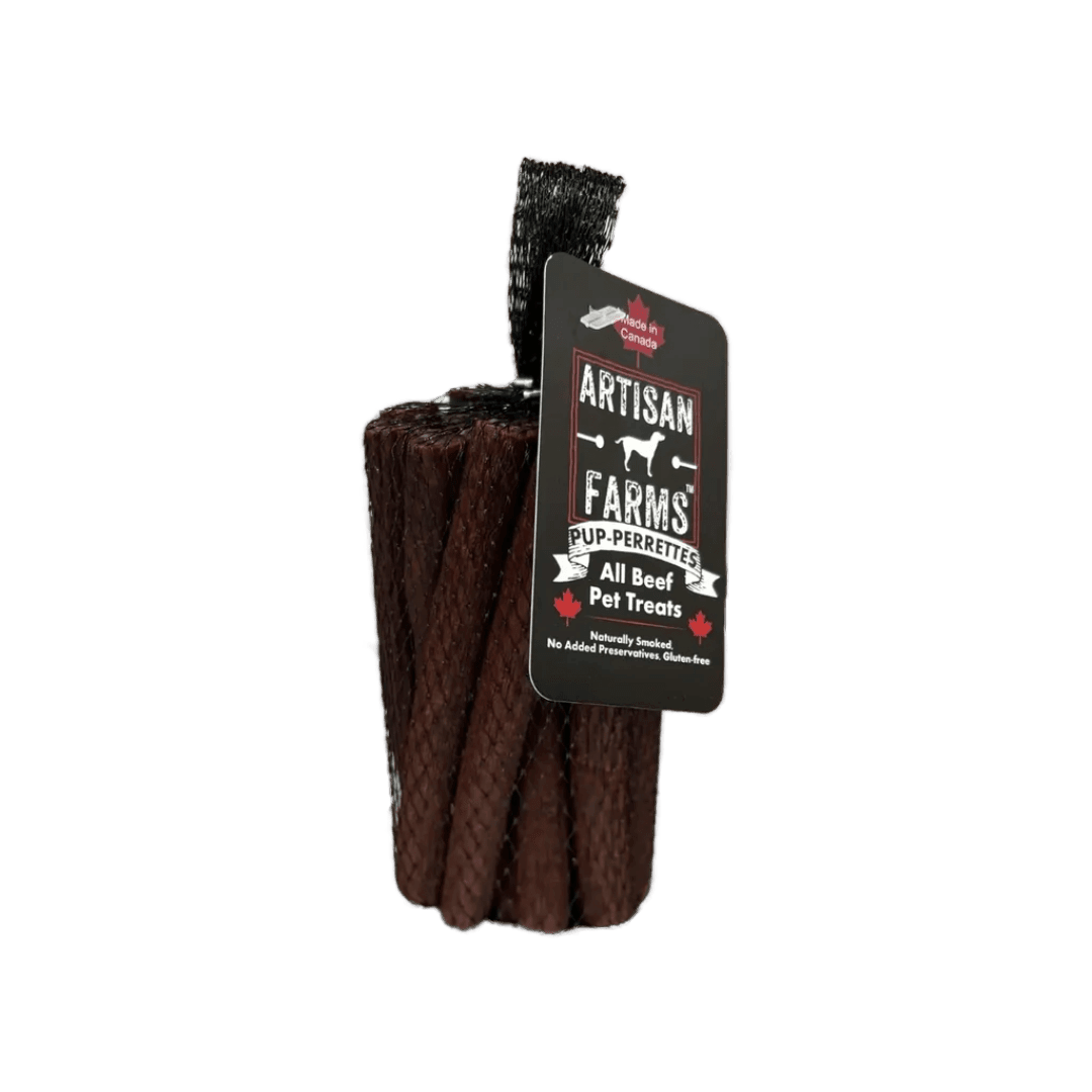 Artisan Farm Dog Treats - Pup - Perrettes Beef Sticks Pack - Toronto Pets