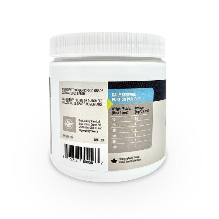 Big Country Raw Dog and Cat Supplements - Thrive Diatomaceous Earth Flea Relief - Toronto Pets