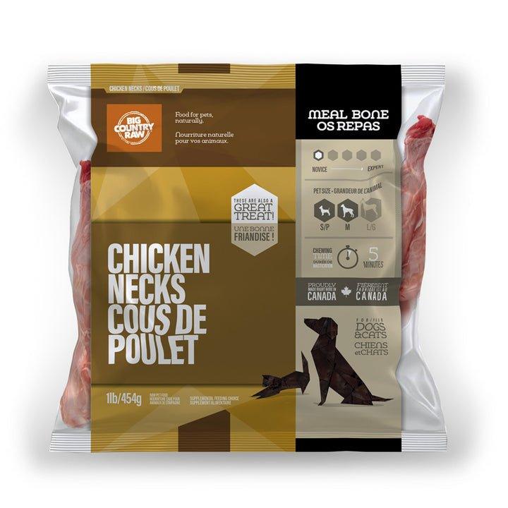 Big Country Raw - Frozen Chicken Neck - Toronto Pets