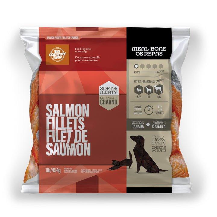 Big Country Raw - Salmon Fillets - Toronto Pets