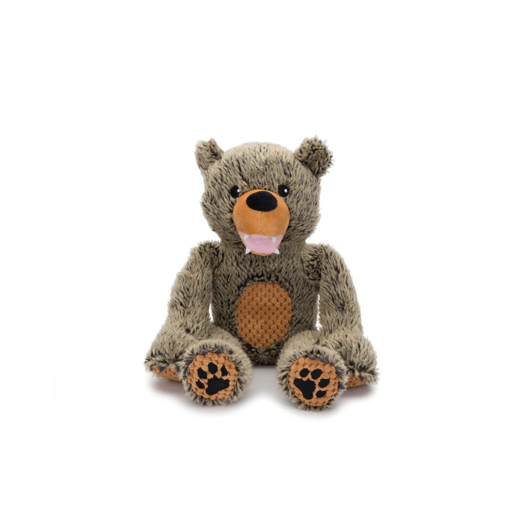fabdog Dog Toys - Floppy Grizzly Bear