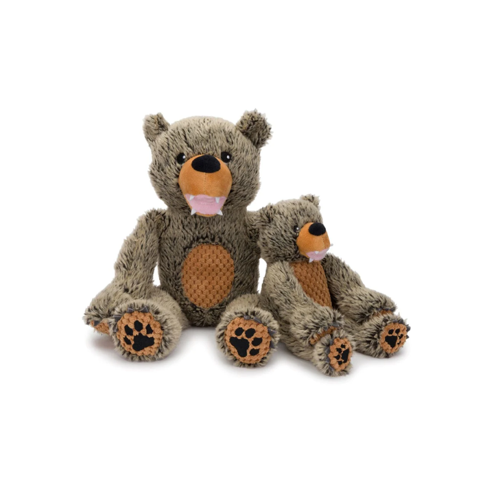 fabdog Dog Toys - Floppy Grizzly Bear
