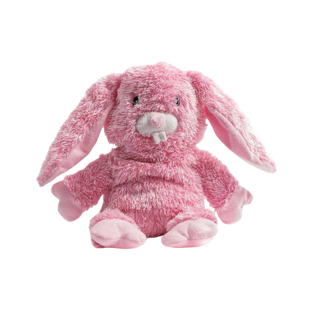 fabdog Dog Toys - Fluffy Pink Bunny