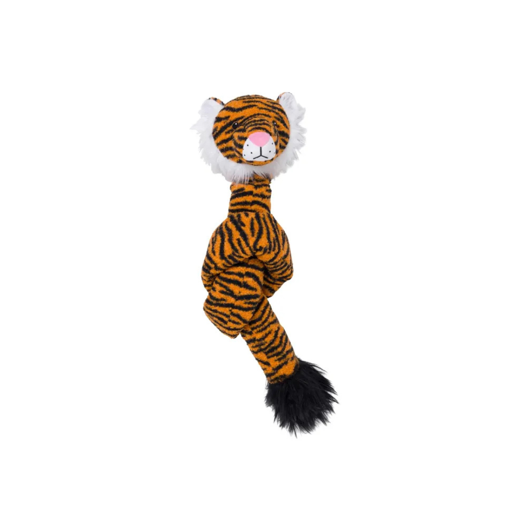fabdog Dog Toys - Twisty Tiger
